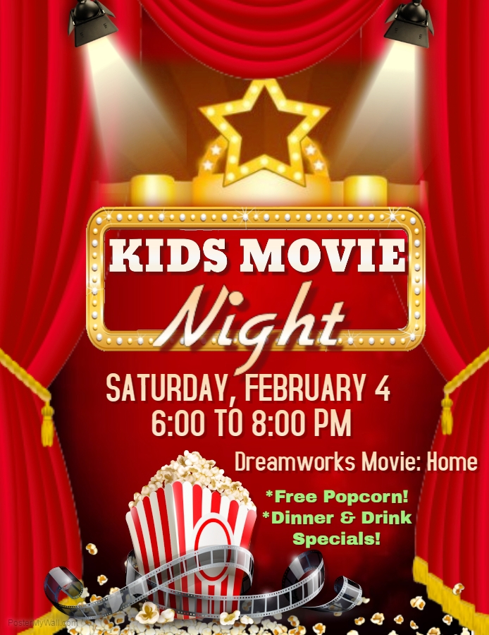 Kid's Movie Night | Hunt Valley Country Club | 2017-02-04